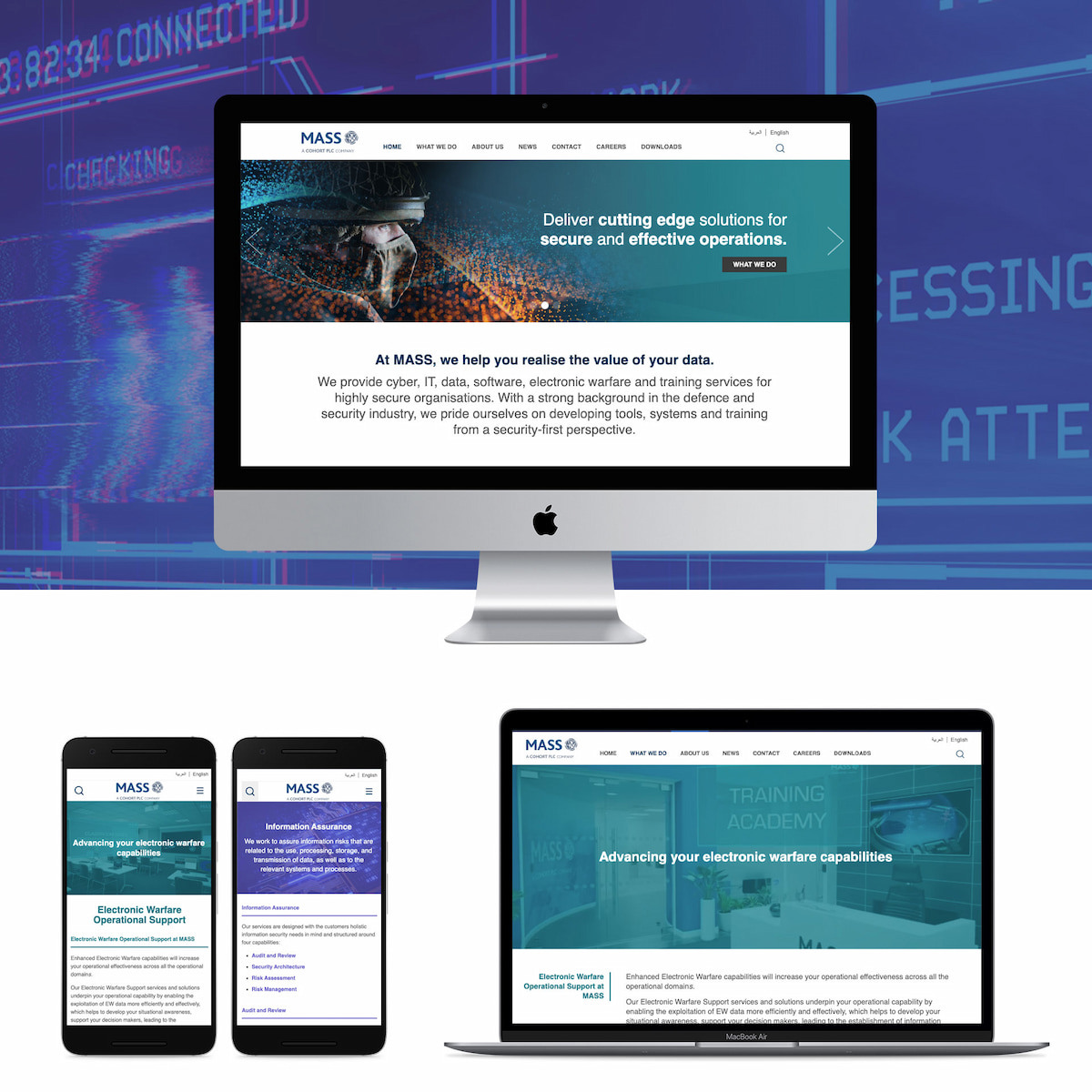 MASS - Umbraco English and Arabic Website